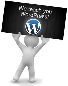 we teach wordpress